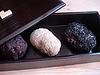 Botamochi or Ohagi, Japanese rice and bean cakes Botamochi or Ohagi, Japanese rice and bean cakes