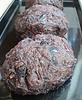 Botamochi or Ohagi, Japanese rice and bean cakes - closeup Botamochi or Ohagi, Japanese rice and bean cakes - closeup