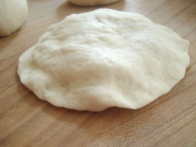 Making bunny bao step 1 Making bunny bao step 1