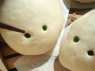 Making bunny bao step 7 Making bunny bao step 7