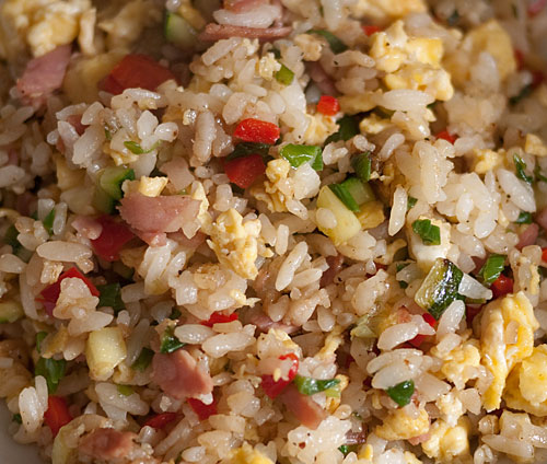 Perfect fried rice in a frying pan - even on an electric range or hotplate