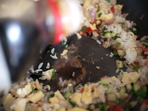 Perfect fried rice in a frying pan - even on an electric range or hotplate