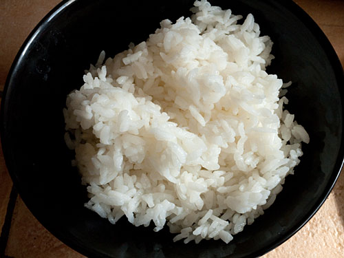 Perfect fried rice in a frying pan - even on an electric range or hotplate