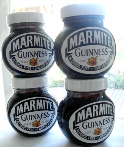 4 Jars of Guinness Marmite 4 Jars of Guinness Marmite