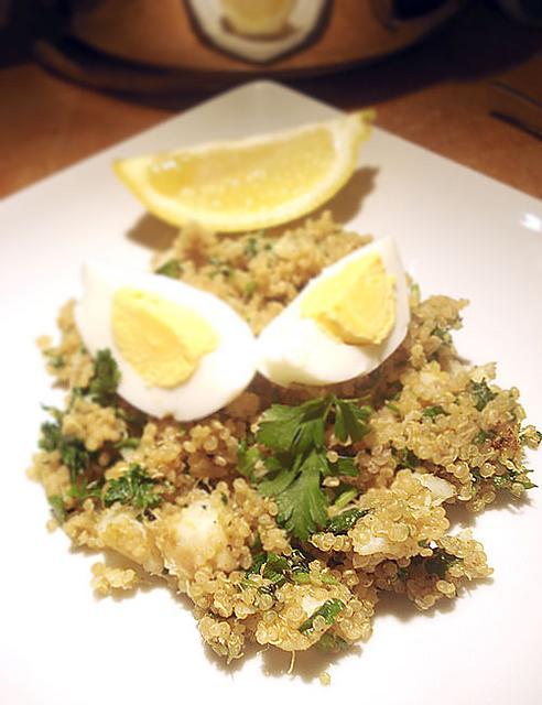 Quinoa kedgeree Quinoa kedgeree