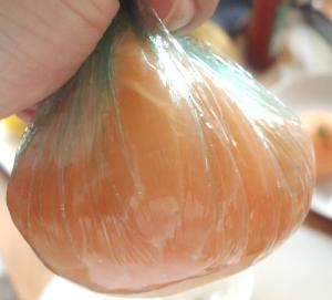 Smoked salmon temari zushi step 3 Smoked salmon temari zushi step 3